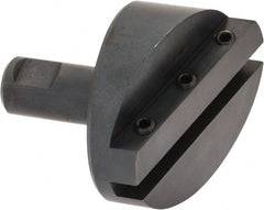 Made in USA - 2-1/2" Head, 3/4" Shank Diam, 1 Bit Per Cutter, 5/16" Tool Bit, Fly Cutter - Straight Shank - Exact Tooling