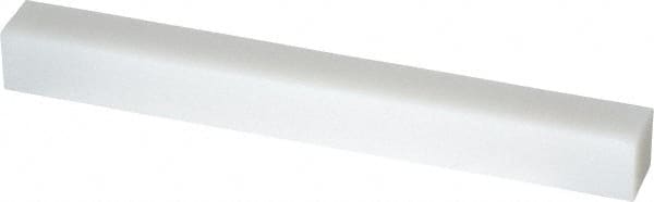 Made in USA - 3" Long x 3/8" Wide x 3/8" Thick, Novaculite Sharpening Stone - Square - Exact Tooling