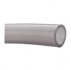 Made in USA - 1-1/2" ID x 1.929" OD, 0.215" Wall Thickness, Cut to Length (100' Standard Length) PVC Tube - Clear, 70 Max psi, 80 Shore A Hardness - Exact Tooling