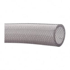 Made in USA - 1-1/2" ID x 1.929" OD, 0.215" Wall Thickness, Cut to Length (100' Standard Length) PVC Tube - Clear, 70 Max psi, 80 Shore A Hardness - Exact Tooling