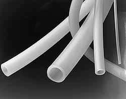 NewAge Industries - 5/8" ID x 7/8" OD, 1/8" Wall Thickness, Cut to Length (100' Standard Length) Silicone Tube - Natural, 5 Max psi, 50 Shore A Hardness - Exact Tooling