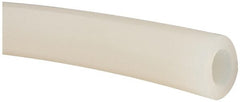 NewAge Industries - 1/2" ID x 13/16" OD, 3/16" Wall Thickness, Cut to Length (100' Standard Length) Silicone Tube - Natural, 10 Max psi, 50 Shore A Hardness - Exact Tooling
