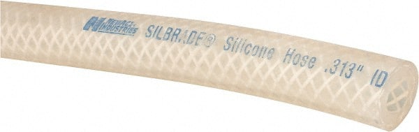 NewAge Industries - 5/16" ID x 0.592" OD, Cut to Length (100' Standard Length) Silicone Tube - Natural, 183 Max psi, 60 Shore A Hardness - Exact Tooling