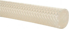 NewAge Industries - 3/8" ID x 0.655" OD, Cut to Length (100' Standard Length) Silicone Tube - Natural, 166 Max psi, 60 Shore A Hardness - Exact Tooling