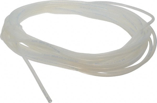 NewAge Industries - 3/16" ID x 5/16" OD, 1/16" Wall Thickness, 50' Long, Silicone Tube - Natural, 60 Shore A Hardness - Exact Tooling