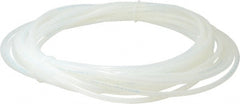 NewAge Industries - 1/4" ID x 3/8" OD, 1/16" Wall Thickness, 50' Long, Silicone Tube - Natural, 60 Shore A Hardness - Exact Tooling