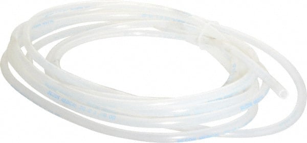 NewAge Industries - 5/16" ID x 7/16" OD, 1/16" Wall Thickness, 25' Long, Silicone Tube - Natural, 60 Shore A Hardness - Exact Tooling