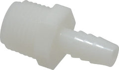 NewAge Industries - 3/8" Barb, 1/2 NPT, Multiple Barbed Tube Connector - Nylon, Male - Exact Tooling