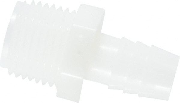NewAge Industries - 1/2" Barb, 1/2 NPT, Multiple Barbed Tube Connector - Nylon, Male - Exact Tooling