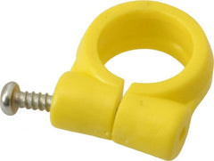 Value Collection - 1/4" Hose Inside Diam, Coolant Hose Element Clamp - For Use with 1/4" Snap Together Hose System, 4 Pieces - Exact Tooling