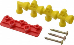 Value Collection - 1/4" Hose Inside Diam, Coolant Hose Manifold - For Use with Snap Together Hose System, 8 Pieces - Exact Tooling