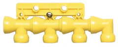 Value Collection - 1/2" Hose Inside Diam, Coolant Hose Manifold - For Use with Snap Together Hose System, 8 Pieces - Exact Tooling