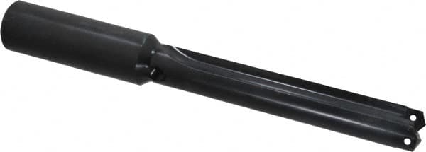 Allied Machine and Engineering - Series 2, 31/32 to 1-3/8" Diam, 1-1/4" Diam Straight Shank, Straight Flute Spade Drill - 5-3/8" Max Depth, 6-41/64" Body Length, 10" OAL, Intermediate Length, Through Coolant - Exact Tooling