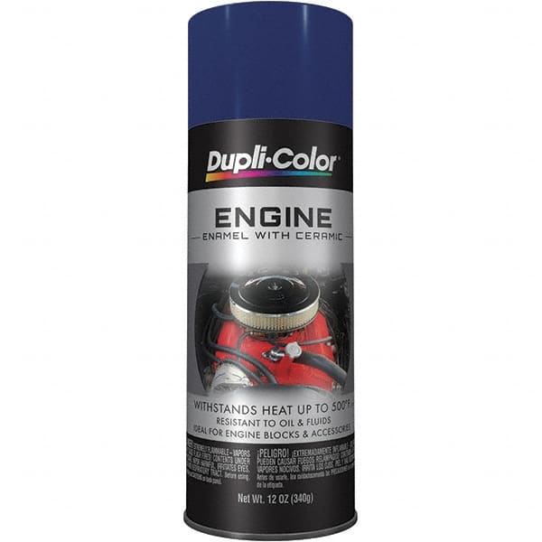 Krylon - 12 oz Ford Dark Blue Automotive Heat Resistant Paint - High Gloss Finish, Comes in Aerosol Can - Exact Tooling