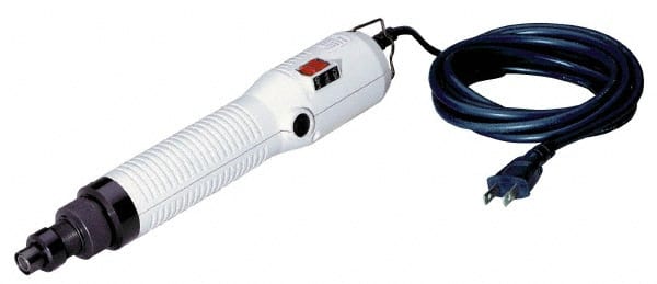 Ingersoll-Rand - lnline Handle, 2,000 RPM, 4.4 to 16 In/Lb Torque, Electric Screwdriver - 1/4" Bit Holder, 115 Volts, 0.45 Amps - Exact Tooling