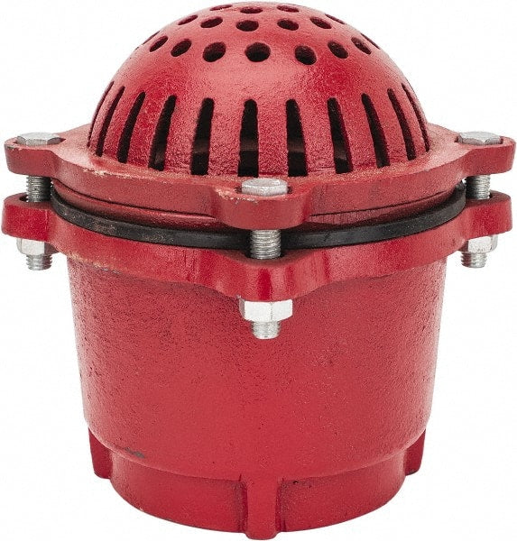 Value Collection - 4" Hose, Foot Valve - Cast Iron - Exact Tooling