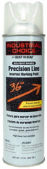 Rust-Oleum - 17 fl oz Clear Marking Paint - 600' to 700' Coverage at 1" Wide, Solvent-Based Formula - Exact Tooling