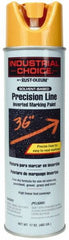 Rust-Oleum - 17 fl oz Yellow Marking Paint - 600' to 700' Coverage at 1" Wide, Solvent-Based Formula - Exact Tooling