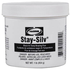 Harris Products - 1 Lb. Black Paste Flux - Jar Container - Exact Tooling
