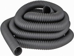 Hi-Tech Duravent - 2" ID, 25' Long, Thermoplastic Rubber Blower & Duct Hose - Black, 3-1/2" Bend Radius, 20 In/Hg, 15 Max psi, -65 to 275°F, Chemical Resistant - Exact Tooling