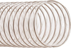 Hi-Tech Duravent - 12" ID, 50' Long, PVC Blower & Duct Hose - Clear, 9-1/2" Bend Radius, 1.25 In/Hg, 3 Max psi, -20 to 180°F, Chemical Resistant - Exact Tooling