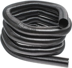 Hi-Tech Duravent - 3" ID, 25' Long, Polyethylene Blower & Duct Hose - Black, 5-1/4" Bend Radius, 5 In/Hg, 8 Max psi, -30 to 160°F, UV Resistant - Exact Tooling