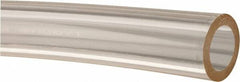 Made in USA - 1/2" ID x 3/4" OD, 1/8" Wall Thickness, Cut to Length (50' Standard Length) Plastic Tube - Clear, 25 Max psi, 40 Hardness - Exact Tooling