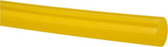 Made in USA - 1/2" ID x 3/4" OD, 1/8" Wall Thickness, Cut to Length (50' Standard Length) Tygon Tube - Yellow, 29 Max psi, 57 Hardness - Exact Tooling