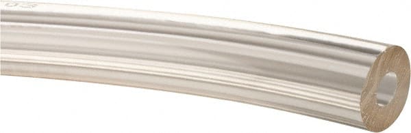 Made in USA - 1/4" ID x 5/8" OD, 3/16" Wall Thickness, Cut to Length (50' Standard Length) Tygon Tube - Clear, 50 Max psi, 40 Hardness - Exact Tooling