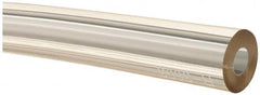 Made in USA - 3/8" ID x 7/8" OD, 1/4" Wall Thickness, Cut to Length (50' Standard Length) Tygon Tube - Clear, 50 Max psi, 40 Hardness - Exact Tooling