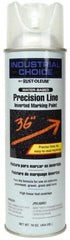 Rust-Oleum - 17 fl oz Clear Marking Paint - 600' to 700' Coverage at 1" Wide, Water-Based Formula - Exact Tooling