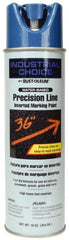 Rust-Oleum - 17 fl oz Blue Marking Paint - 600' to 700' Coverage at 1" Wide, Water-Based Formula - Exact Tooling
