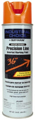 Rust-Oleum - 17 fl oz Orange Marking Paint - 600' to 700' Coverage at 1" Wide, Water-Based Formula - Exact Tooling