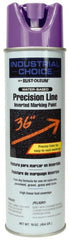 Rust-Oleum - 17 fl oz Purple Marking Paint - 600' to 700' Coverage at 1" Wide, Water-Based Formula - Exact Tooling