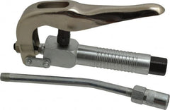 PRO-LUBE - 1/4 Inlet Thread, 1/8 Outlet Thread, Steel Grease Control Valve - FNPT Outlet Thread, FNPTF Inlet Thread - Exact Tooling