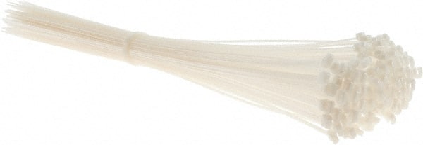 Thomas & Betts - 14.3" Long Natural (Color) Nylon Reusable Cable Tie - 50 Lb Tensile Strength, 1.4mm Thick, 3" Max Bundle Diam - Exact Tooling