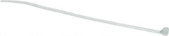 Thomas & Betts - 5-1/2" Long Green Nylon Standard Cable Tie - 40 Lb Tensile Strength, 1.37mm Thick, 4" Max Bundle Diam - Exact Tooling
