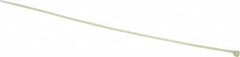 Thomas & Betts - 14.2" Long Green Nylon Standard Cable Tie - 50 Lb Tensile Strength, 1.47mm Thick, 8" Max Bundle Diam - Exact Tooling