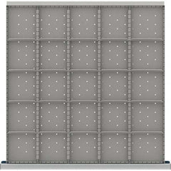 LISTA - 25-Compartment Drawer Divider Layout for 3.15" High Drawers - Exact Tooling