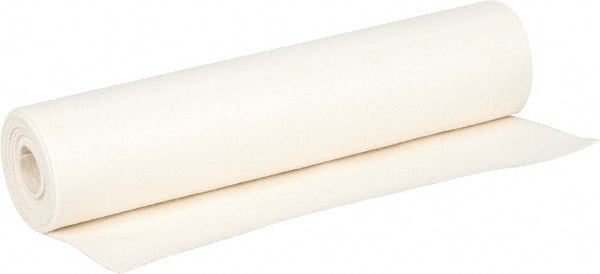 Made in USA - 1/16 Inch Thick x 60 Inch Wide x 12 Inch Long, Pressed Wool Felt Sheet - 1 Lbs/Square Yd., White, 500 psi - Exact Tooling