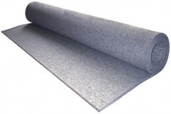Made in USA - 3/4 Inch Thick x 60 Inch Wide x 60 Inch Long, Pressed Wool Felt Sheet - 12 Lbs/Square Yd., Gray, 400 psi - Exact Tooling