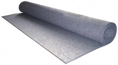 Made in USA - 5/8 Inch Thick x 72 Inch Wide x 60 Inch Long, Pressed Wool Felt Sheet - 7.7 Lbs/Square Yd., Gray, 250 psi - Exact Tooling