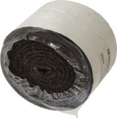 Made in USA - 1/8 Inch Thick x 2 Inch Wide x 5 Ft. Long, Felt Stripping - Gray, Adhesive Backing - Exact Tooling