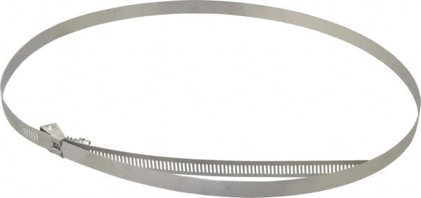 IDEAL TRIDON - SAE Size 216, 10-3/16 to 14" Diam, Stainless Steel Quick Release Worm Drive Clamp - 1/2" Wide, Material Grade 301, Series 550 - Exact Tooling