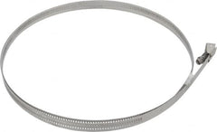 IDEAL TRIDON - SAE Size 312, 14 to 20" Diam, Stainless Steel Quick Release Worm Drive Clamp - 1/2" Wide, Material Grade 301, Series 550 - Exact Tooling
