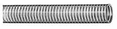 Continental ContiTech - 1-1/4" Inside x 1.55" Outside Diam, Food & Beverage Hose - 5" Bend Radius, Clear, 100' Long, 29 Vacuum Rating - Exact Tooling