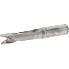 Kennametal - 16 to 16.99mm Diam, 3xD, 51mm Max Depth, 18mm Shank Diam, 70mm Flute, 122mm OAL, Replaceable Tip Drill - KTIP1600HPM Insert, U Seat Size, Series KenTIP - Exact Tooling
