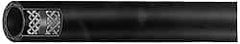 Continental ContiTech - 25' Long, 3/4" Fitting, Male NPT Fitting, -40 to 450°F, Synthetic Rubber High Temp & High Pressure Hose - 3/4" Inside x 1-9/32" Outside Diam, Black, 250 psi - Exact Tooling