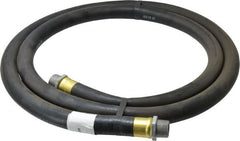 Continental ContiTech - 3/4" ID x 1-1/8" OD x 8' OAL, NPT Male x Male Petroleum Transfer Hose - 100 Max Working psi, 3/4" Fitting, Black - Exact Tooling