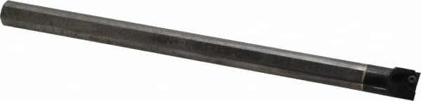 Kennametal - 15.24mm Min Bore Diam, 203.2mm OAL, 1/2" Shank Diam, E-STLP Indexable Boring Bar - TP.. Insert, Screw Holding Method - Exact Tooling